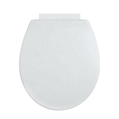 China Slow-end toilet seats PSO-05-A / PSO-05-B / PSO-05-C split toilet seat with soft lid closing for sale