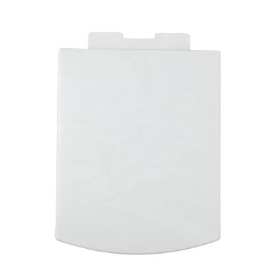 China Slow-end Toilet Seats PS-06-A / PS-06-B Soft Narrow WC Square Quick Install Toilet Seat Cover for sale