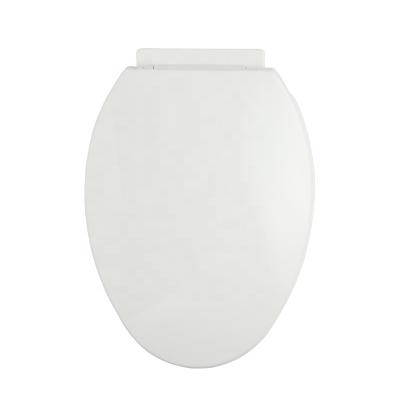 China Slow-end Toilet Seats Delivery Quick Release Soft Narrow V-Shape White Toilet Seat Cover for sale