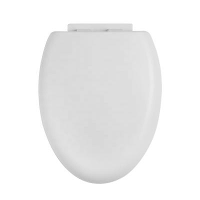 China Soft Narrow White Toilet Seat Supplier Nice Slow-end V-shape Quickly Install Toilet Seat Cover for sale