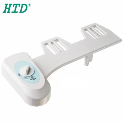 China Single spout + HTD-CB1000 manual control self-cleaning attachable toilet bidet with single spout for sale