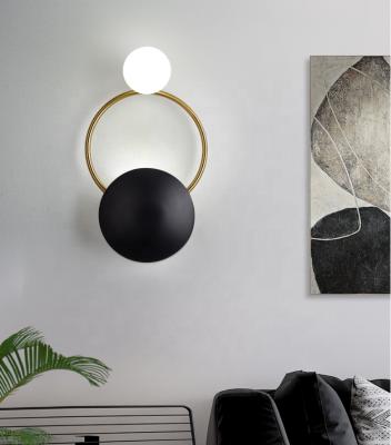 China Modern Fancy LED Wall Light Nordic Post Wall Lamp For Hotel ETL20080 for sale