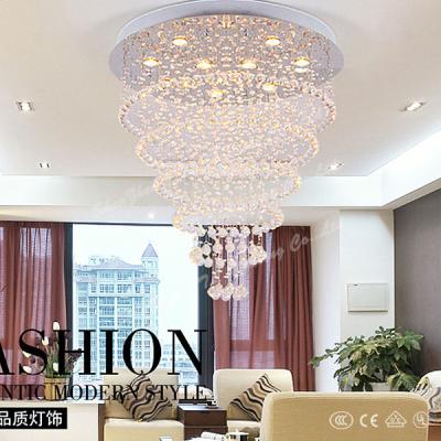 China Newest contemporary fancy modern club crystal chandeliers for ETL82062 china danmark for sale