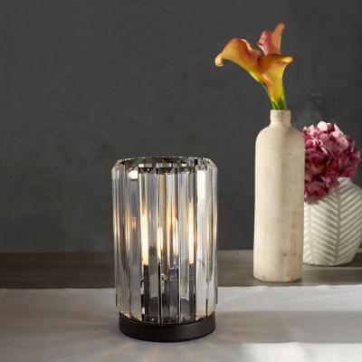 China New Product European Ideas LED Table Lamp Bedside Table Lamp ETL32019 Luxury Crystal Dimmable Luxury Lamp for sale