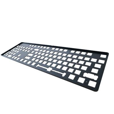 China Professional ODM Aluminum Metal Stamping Mechanical Keyboard Case Keyboard Kit for sale