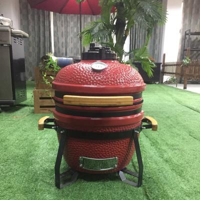 China Factory Direct Sales e Size 15inch MCD Mini BBQ Grill Adjustable Foreman Georges Ceramic Kamado Grill High Quality Charcoal Grill for sale