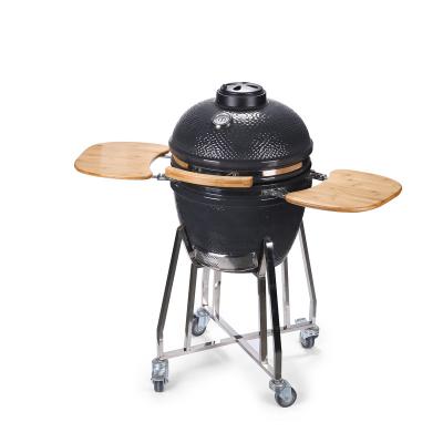 China Factory Price Customizable Size 18inch MCD Egg BBQ Kamado Grill Ceramic BBQ Charcoal Grill Adjustable Color for sale