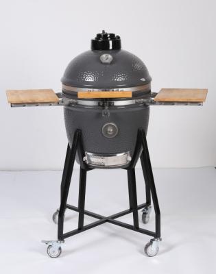 China Hot-Selling Outdoor Ceramic BBQ Grill Oven Kamado Factory Adjustable Height 18inch MCD Vegetable Garden Charcoal Egg Grill for sale