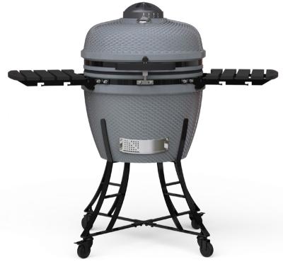 China Factory direct sales adjustable classic garden size 24inch MCD large size pizza oven charcoal barbecue grill smoker kamado ceramic grill for sale