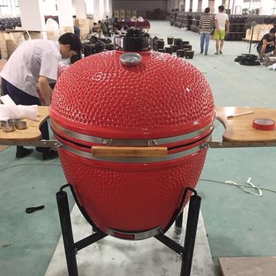 China Factory direct wholesale adjustable size 29inch MCD largest size most popular outdoor ceramic charcoal barbecue kamado grill for sale