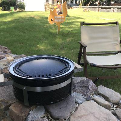 China Korean Factory Sales Size MCD Indoor And Outdoor Adjustable Portable Ceramic Grill Kamado Barbecue Grill Tables Grill for sale