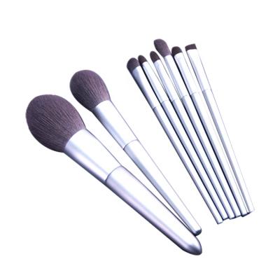 China Inexpensive High Quality Synthetic Fiber Makeup Brush Set With Customizable Logo for sale