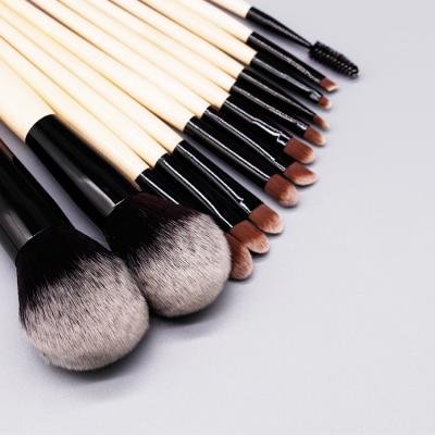 China Angular Blush Wholesale 13 Pcs Private Label Cosmetic Makeup Brush Set High Quality Powder Eyeshadow Tool Makeup Brush for sale