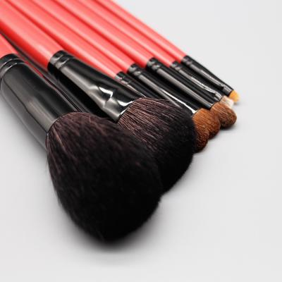 China Angular Blush Logo Buy Private Label Luxury Custom Cosmetic Make Up Brush Free Sample Wholesale Vegan Professional Makeup Brush Set for sale