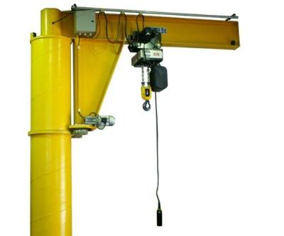 China Small Slewing Jib Crane 5ton Jib Floor Crane 3-5t Fixed Jib Crane for sale