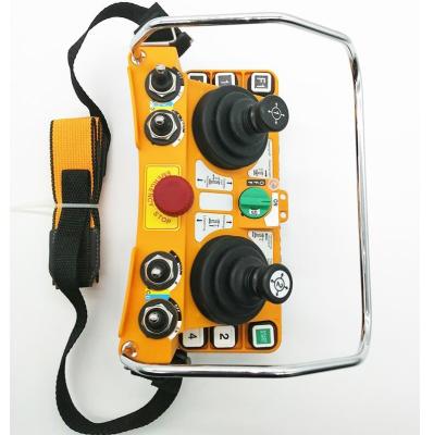 China Simple industrial crane f24-60 6 button speed 24v 110v construction machinery remote control transmitter for sale