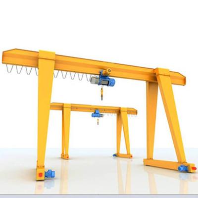 China 10t 20t 30Ton Mobile Crane Mobile Crane Lattice Single Beam Gantry Crane Remote Control for sale