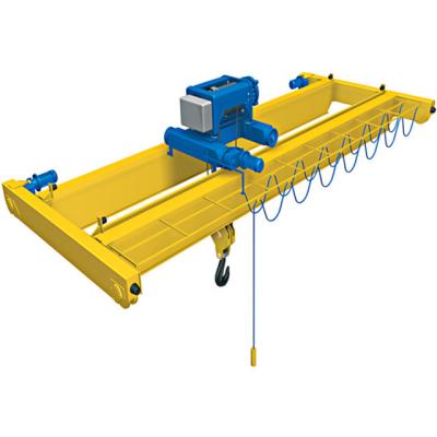 China Crane Trolley Beam Bridge Crane Double Bridge Type 10 Ton Overhead Traveling Crane for sale