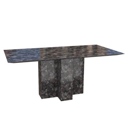 China Modern Classic Marble Stone Dining Tables Adjustable Durable Full Size Table For Outdoor And Indoor for sale