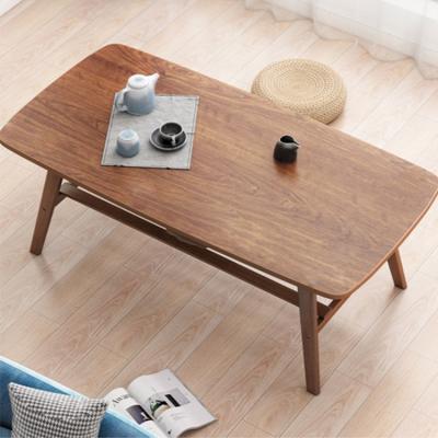 China FEIFAN Extendable Living Room Furniture Nordic Solid Wood Chinese Small Wooden Tea Table for sale