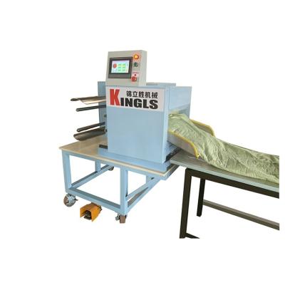 China Quilts& Pillows Nantong Brand New High Efficient Automatic Pillow Rolling Machine Factory Supply for sale