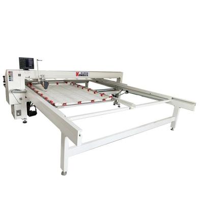 China Head Moved Long Arm Quilting Machine Single Needle Quilt Machine Used For Quilt Blanket Sleeping Bag Blanket Home Textile Machinery for sale