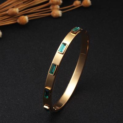 China FASHIONABLE Vintage Love Jovo Factory Supply Stainless Steel Ladies Bracelet Luxury Luxury Bangle For Sale for sale