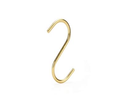 China KOREAN Aluminum Alloy S Multifunctional Small Size Hook for Jeans and Clothes Organizer for sale