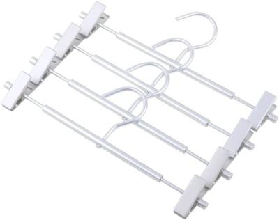 China CLASSIC Modern Aluminum Alloy Panty Clips Hanger Skirts Hanger for sale