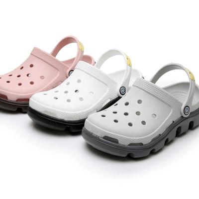 China Unisex Round Clogs Shoes Garden Clogs Designer Adult Breathable EVA Injected Garden Shoes Mules Women Mules EVA Clogs Sandals for sale