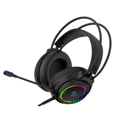 China Lightweight and Comfortable Wearing Top Tier Products RGB Led Gaming Headsets sedia DA Gaming Head Phone Over-Ear Headphones for sale