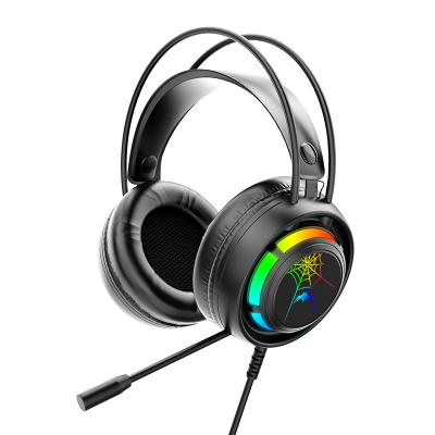 China Special Design Profession 7.1 Earbuds RGB Gaming Headphones With MIC USB Headset With Microphone for sale