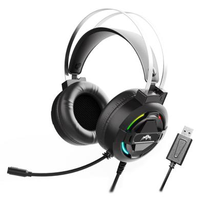 China Special Design Best Gaming Headset 7.1 Edging - Sound USB Computer Gaming Headphones With MIC for sale