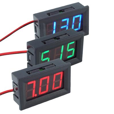 China Digital DC Volt Voltage Meter Voltmeter 4.5-120V For Car Battery 0.56