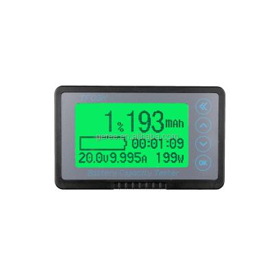 China TF03K Coulo Meter Battery Capacity Tester Monitor for LiFePO Battery 8-100V 50A 100A 350A 94*55*20mm for sale