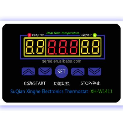 China XH-W1411 Digital Temperature Controller Thermostat Control Switch Sensor Industrial DC 220V 10A for sale