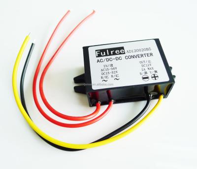 China Other Fulree 24v ac dc to 12v buck module ac 15-52v 12v 2a dc to ac 15v-36v step down converter for sale