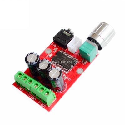 China Digital Amplifier Board Class D Audio Amplifier Board HD DC 12V H5A5 XH-M145 58*36*21MM for sale