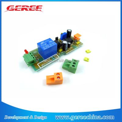 China Geree NE555 Timer Relay Widely Used Switch 1-300 DC 5-12v TIME Seconds OVER RESET Delay for sale