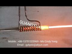 Online Wire - Steel Annealing Industrial Induction Heater , Induction Heat Treatment 70KVA