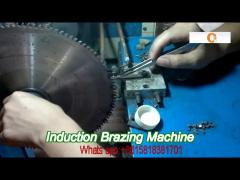 80Khz Saw Blade Alloy Segments Induction Brazing Machine 25Kw