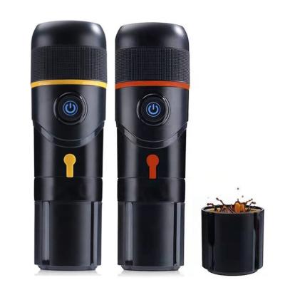 China Easy Operation Car Accessories Electric Water Heater Portable Espresso Coffee Capsule Coffee Maker For Car for sale