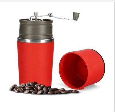 China Viable Coffee Maker Machines Mill Portable Hand Plastic Coffee Grinder All in One Coffee Maker with Grinder for sale