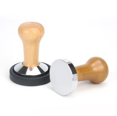 China 51/53/54/57/58 Mm OEM Sustainable Diameter Tampering Pressing Espresso Coffee Tamper Logo for sale