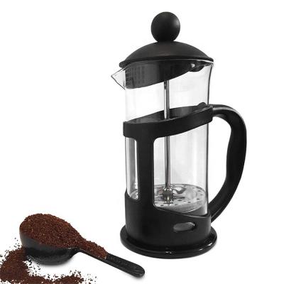 China Hot Selling 350/600/800ml Coffee Press Plunger French Coffee Maker Viable Travel Private Label Amazon French Press for sale