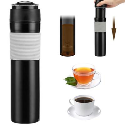 China New Design Viable French Press Coffee Maker Plastic French Press For Travel Mug for sale