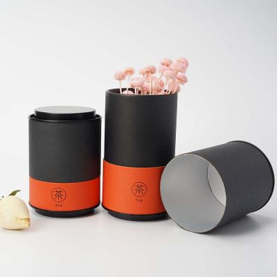 China Recyclable Custom Eco Friendly Round Cardboard Cylinder Kraft Paper Box Cardboard Boxes Packaging Tubes for sale