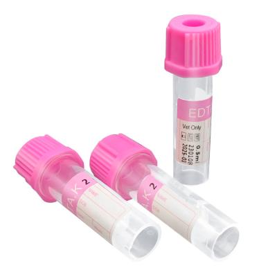 China Disposable EDTA k2 k3 Sample Tube EDTA k2 k3 Blood Collection Tube Vacutainer Medical Supplies PET EDTA k3 Vacutainer Blood Tube for sale