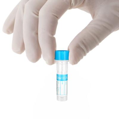 China PET Collection Labtub Blood Tube Citrate Coagulation Test 1ml Sodium Citrate Solution For PRP Lab Coagulation Test for sale