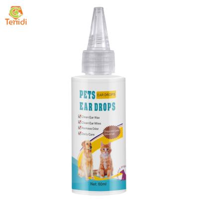 China OEM Stocked Dog Ear Drops For Infection For Pets Pet Care Product Cleaning Pets Ears Ear Cleaner Drops For Dogs Cats for sale